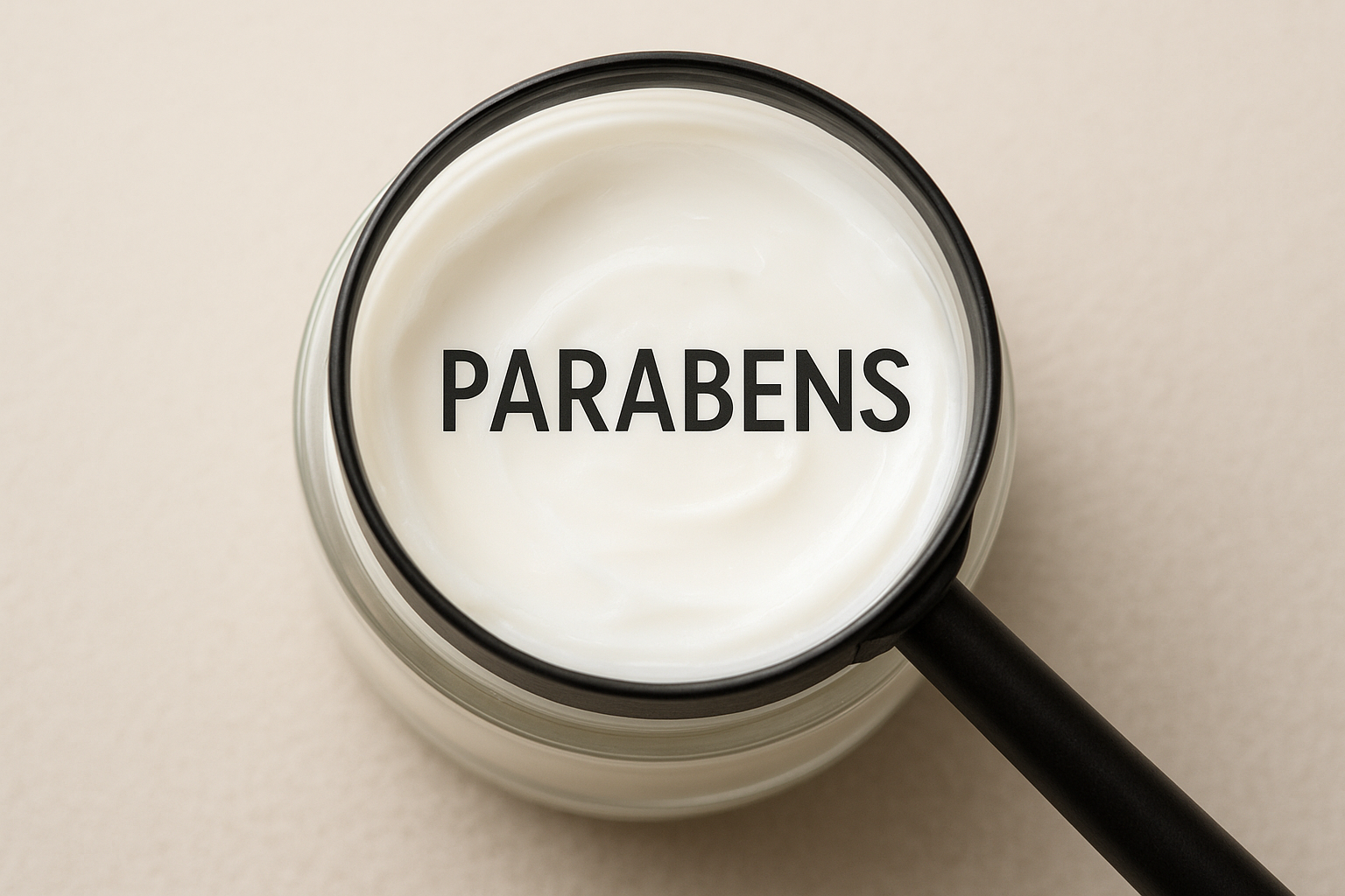 parabens in creams and cosmetics
