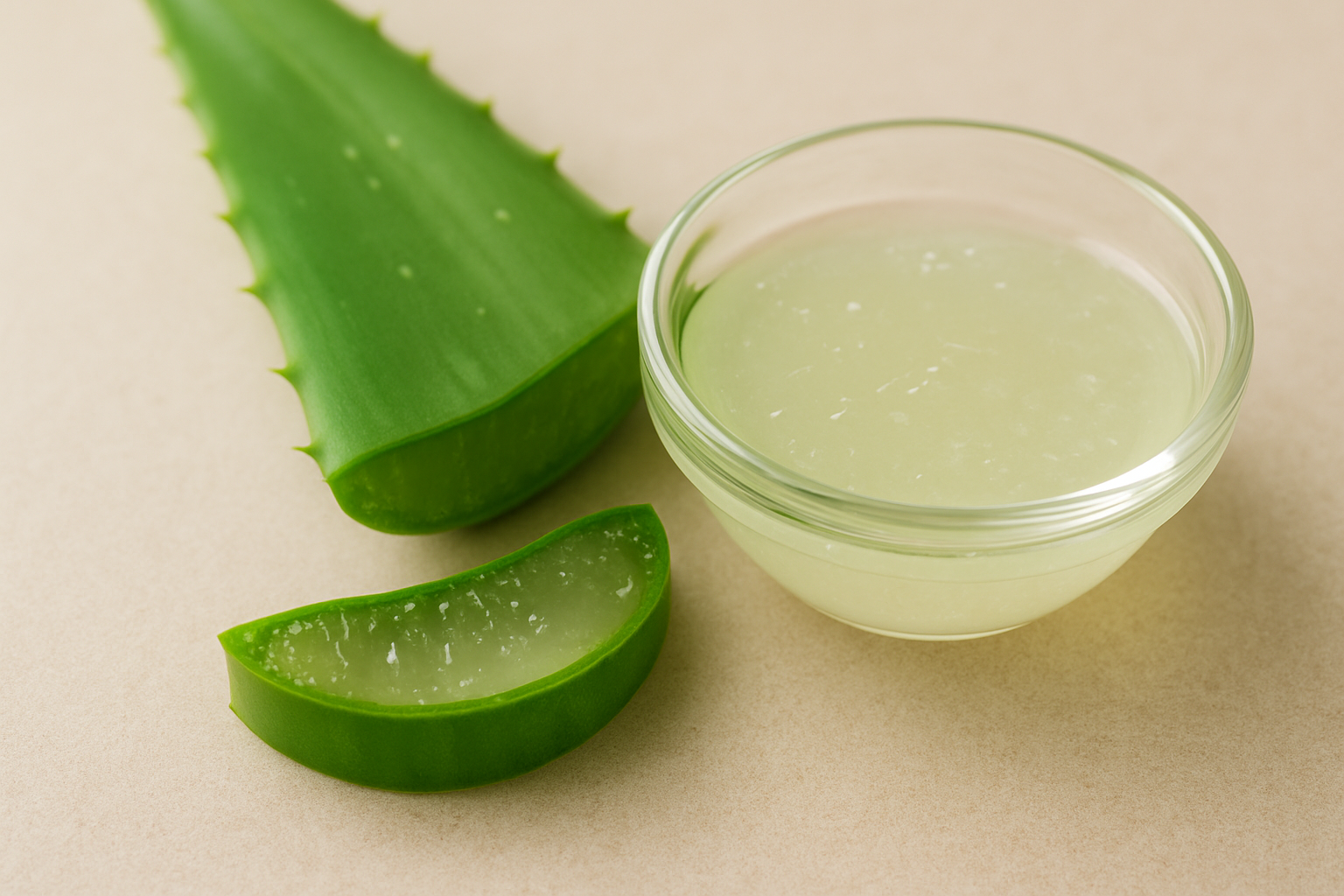 Aloe barbadensis leaf juice