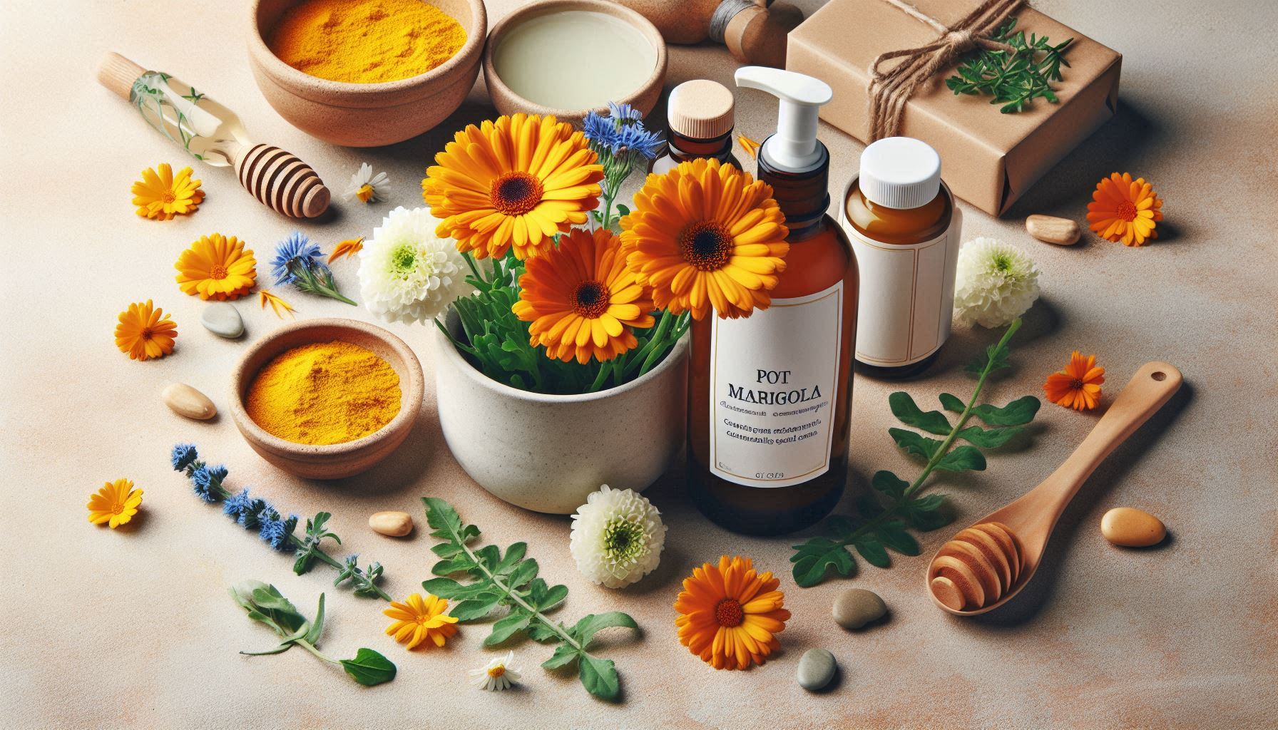Calendula Officinalis (Pot Marigold) Flower Extract in skincare