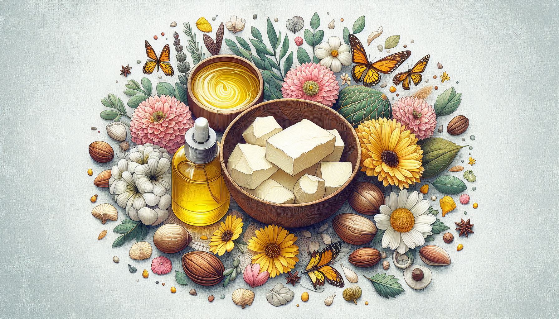 Shea butter in cosmetics